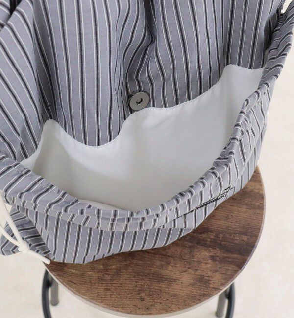 fredy emue「アウトポケットストライプロゴトートバッグ」|トートバッグ|