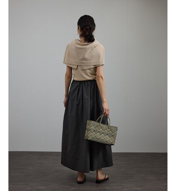 SALON adam et rope'「【Letra（レトラ）for SALON】PRAYA short XS/プラヤメルカドバッグ」|かごバッグ|