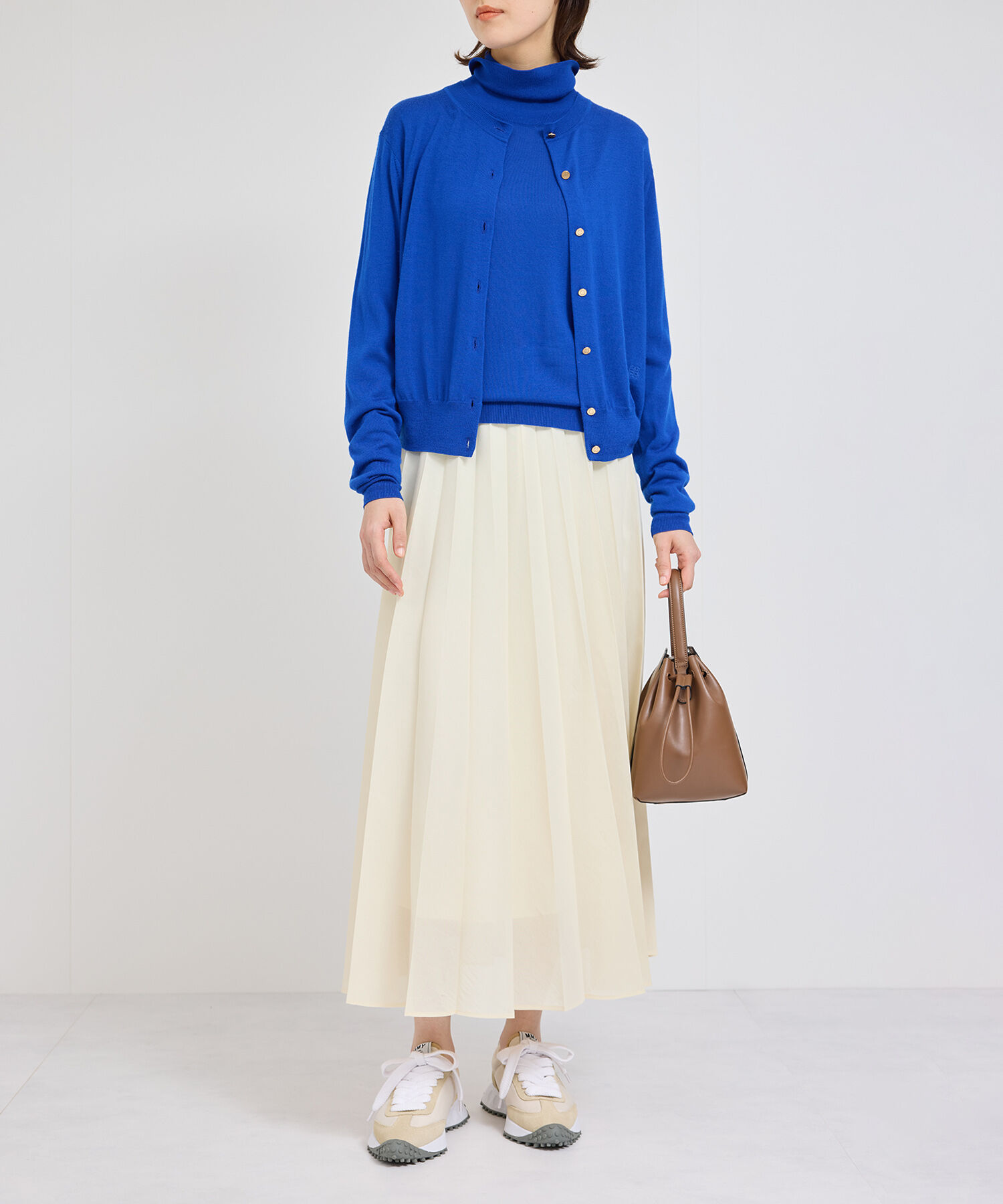 ROPE「SUPER160&rsquo;sメリノウールカーディガン【ロロ・ピアーナ社製ウール使用】/アンサンブル対応」|カーディガン|