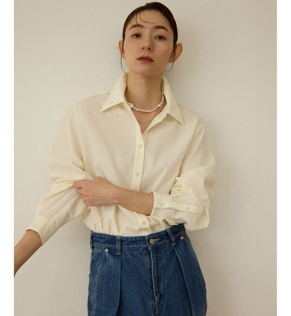 ROPE「ファンクションオーバーシャツ」|シャツ・ブラウス|ホワイト(10)