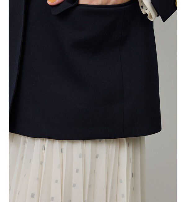 ROPE「ストレッチ金ボタンブレザージャケット」|テーラードジャケット|