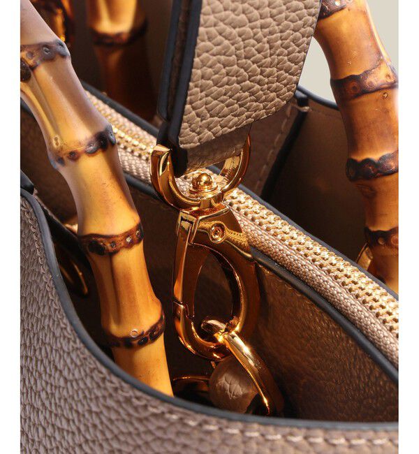 ROPE「【E'POR】BAMBOO BAG Medium/軽量・通勤・26SS」|ハンドバッグ|