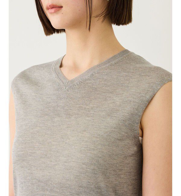 ROPE「LEVITA ニットワンピース/接触冷感・イージーケア」|ワンピース|