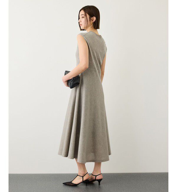 ROPE「LEVITA ニットワンピース/接触冷感・イージーケア」|ワンピース|