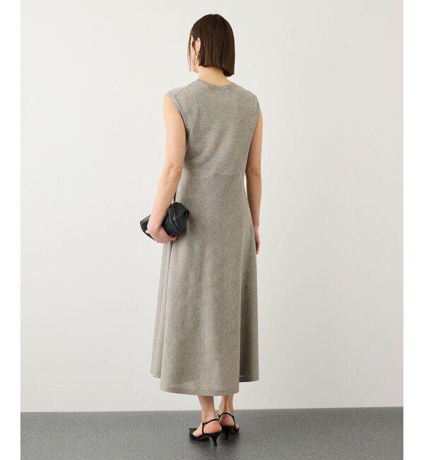 ROPE「LEVITA ニットワンピース/接触冷感・イージーケア」|ワンピース|