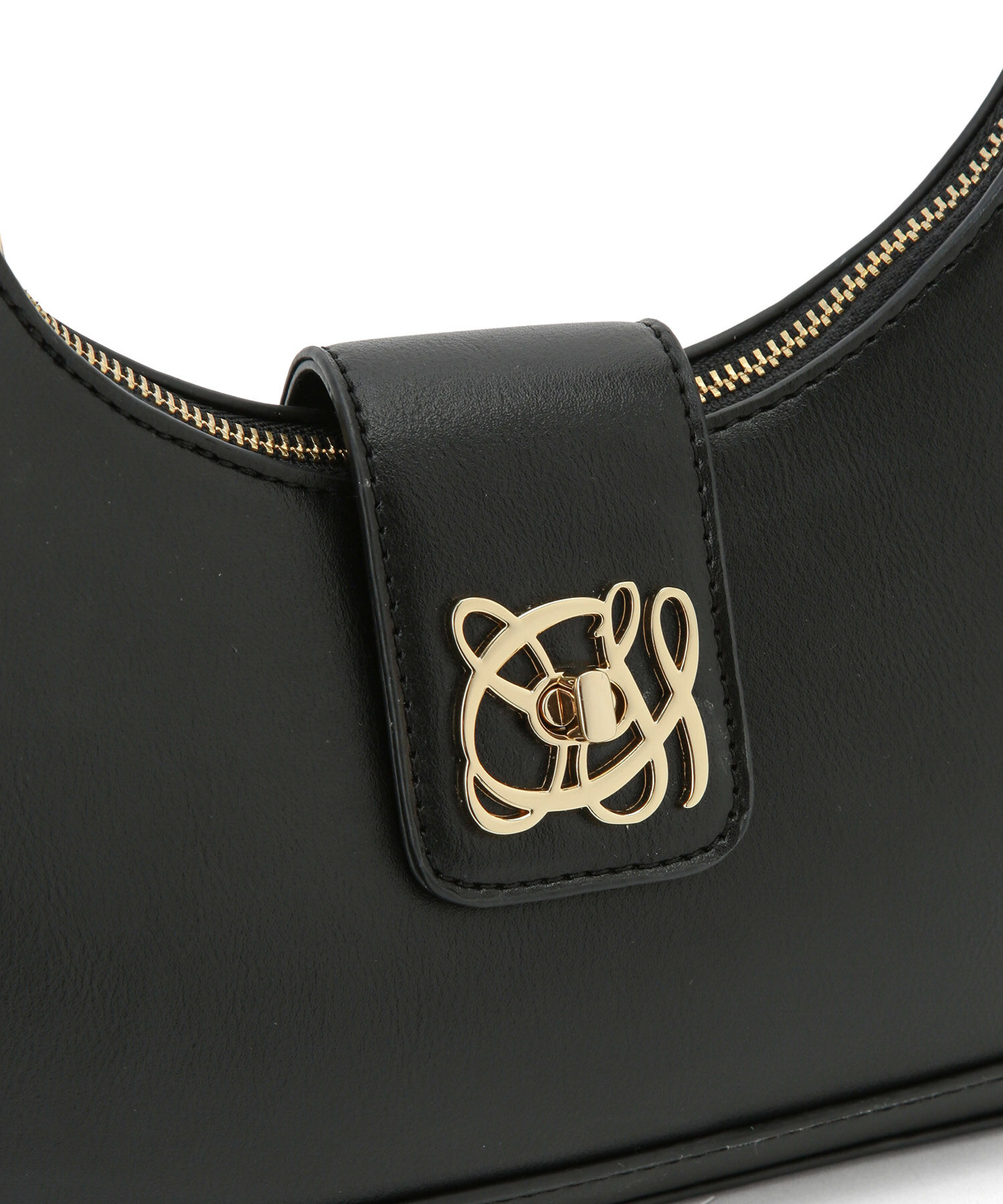 VIS「【ご好評につき追加生産】ハンドルリボンワンショルダーバッグ【180℃美人見え】」|ハンドバッグ|