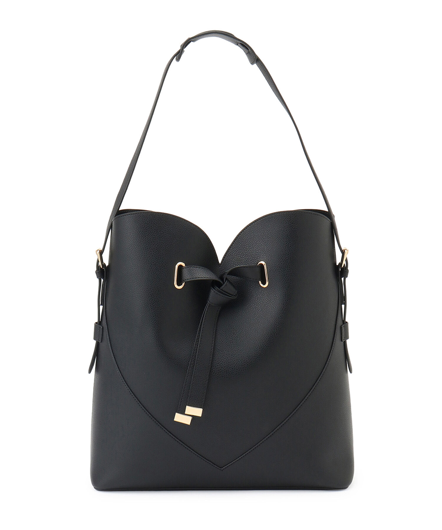 VIS「【A4収納】ハートカットバッグ(ラージサイズ)/追加」|ショルダー・メッセンジャー|