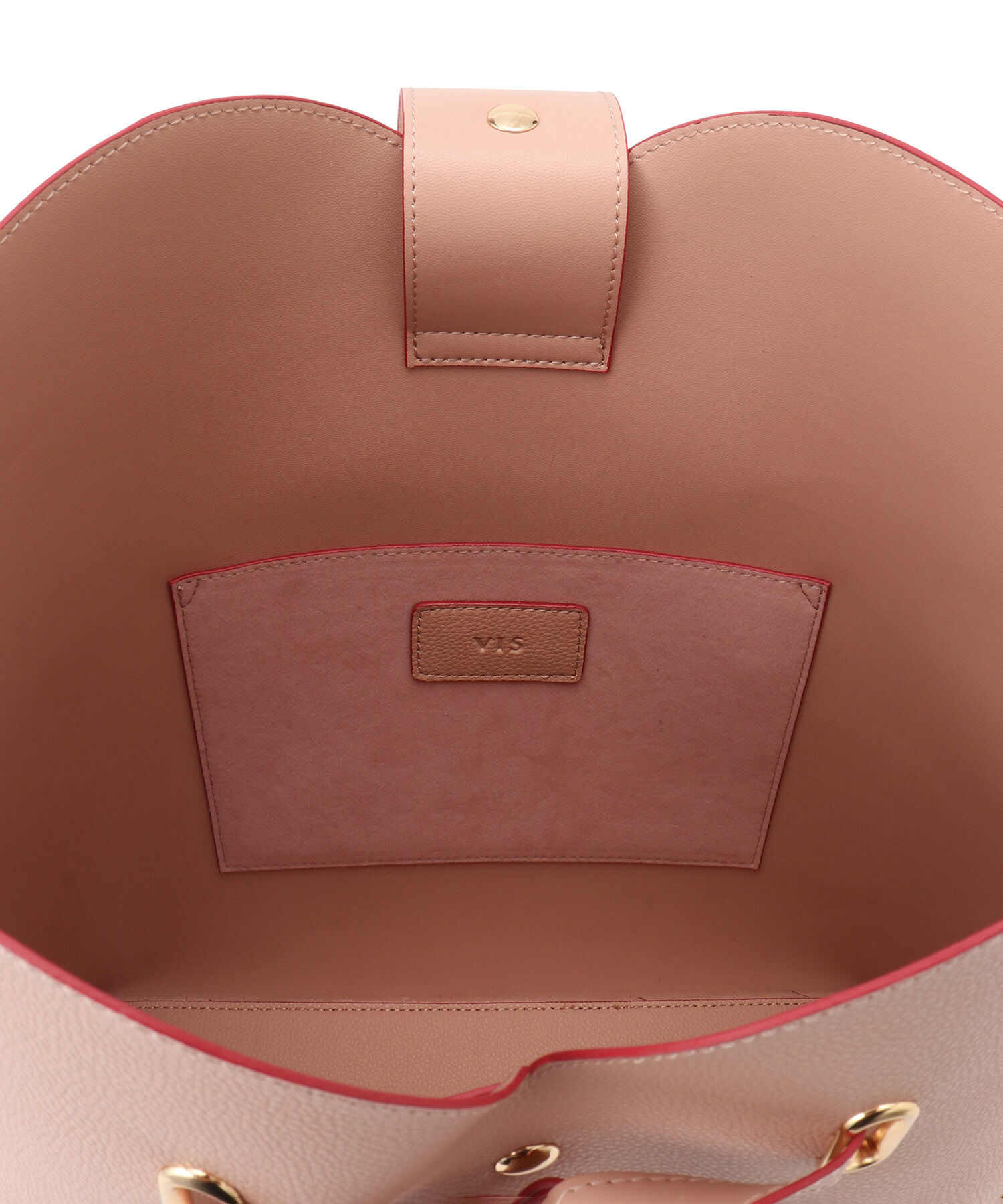 VIS「【A4収納】ハートカットバッグ(ラージサイズ)/追加」|ショルダー・メッセンジャー|