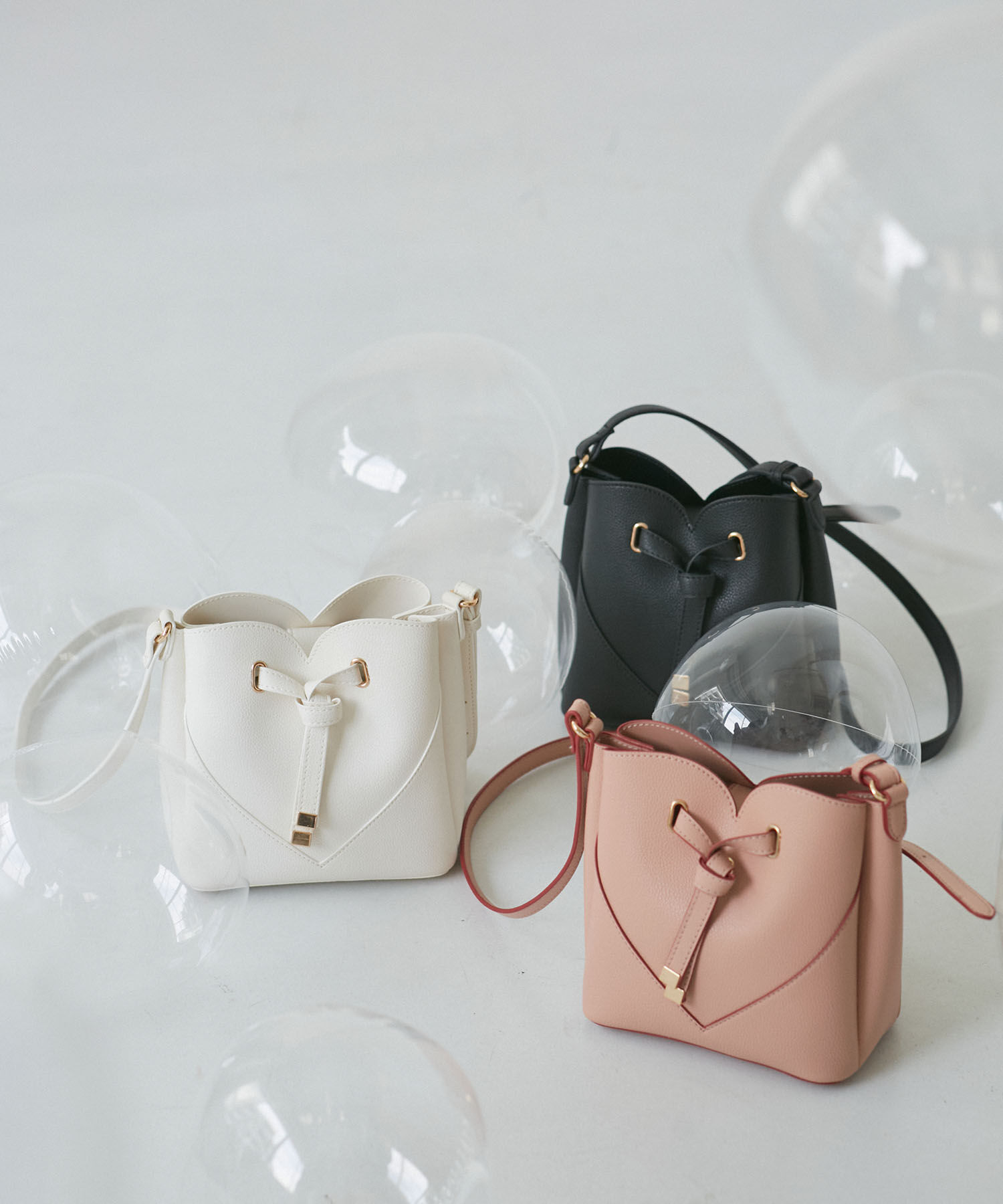 VIS「ハートカットバッグ(スモール)」|ショルダー・メッセンジャー|