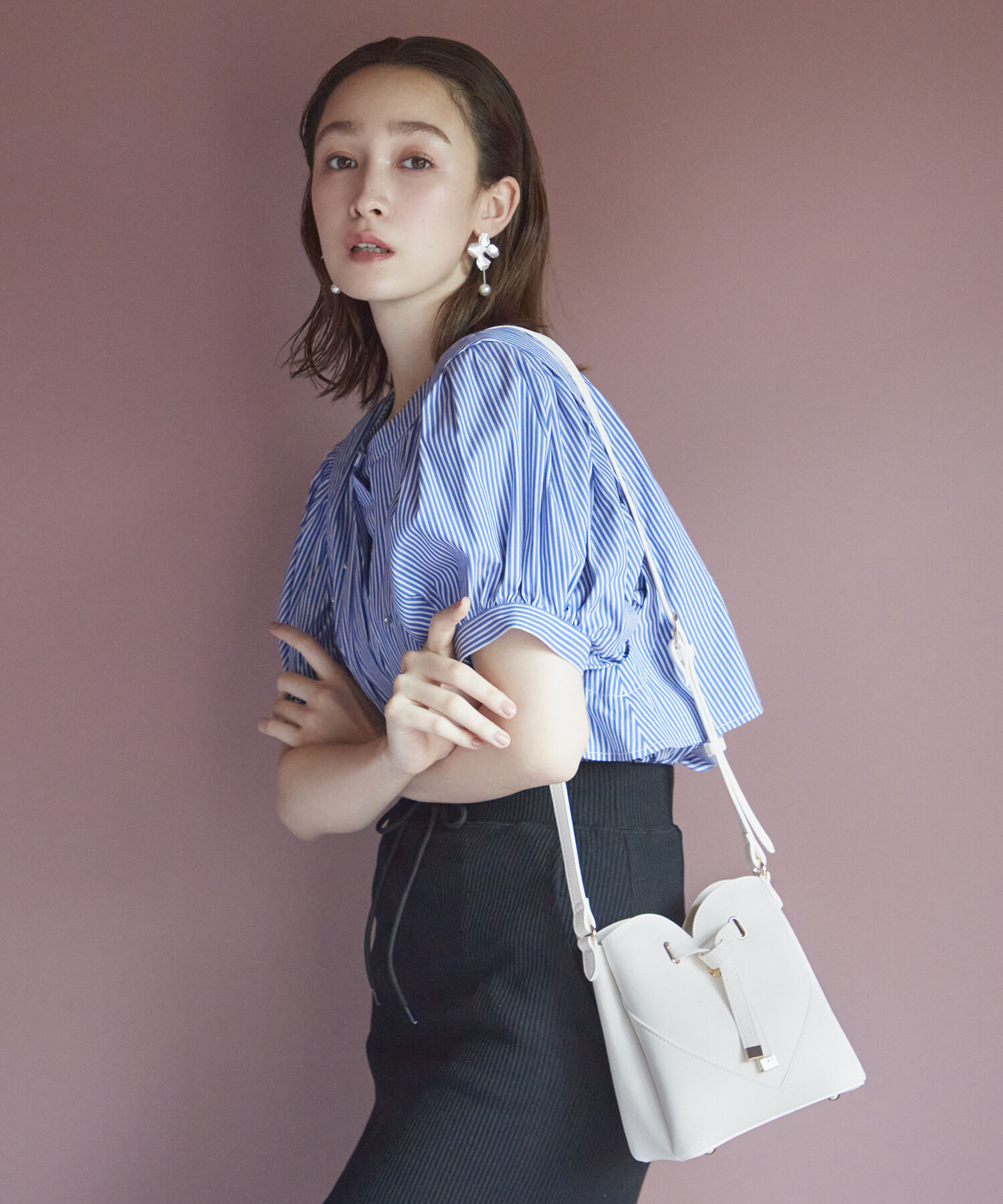 VIS「ハートカットバッグ(スモール)」|ショルダー・メッセンジャー|