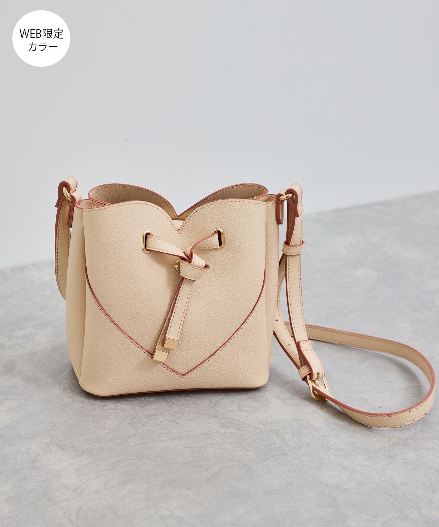 VIS「ハートカットバッグ(スモール)」|ショルダー・メッセンジャー|