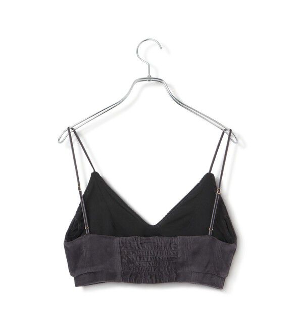 VIS「【Miller】VIS別注モデルベロアルームブラ【洗える】」|キャミソール|