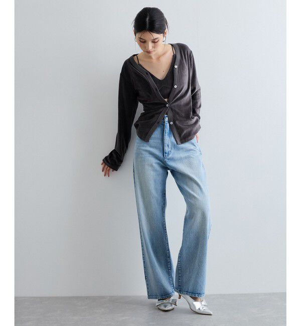 VIS「【Miller】VIS別注モデルベロアルームブラ【洗える】」|キャミソール|