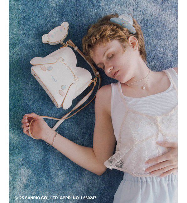 VIS「【シナモロール】VIS別注マーブルバンス」|ヘアバンド|