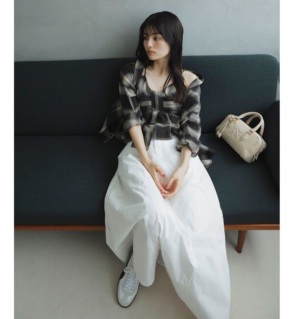 VIS「オンブレチェックオーバーシャツ」|シャツ・ブラウス|
