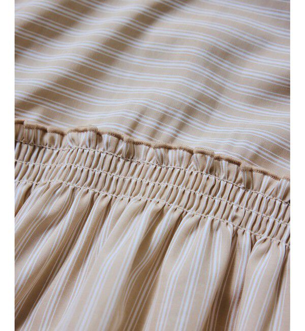 VIS「【WEB限定】バックシャーリングフリルシャツブラウス」|シャツ・ブラウス|