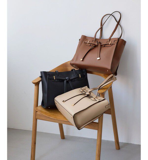 VIS「【新色追加】【A4収納】フラップタイトートバッグ」|トートバッグ|