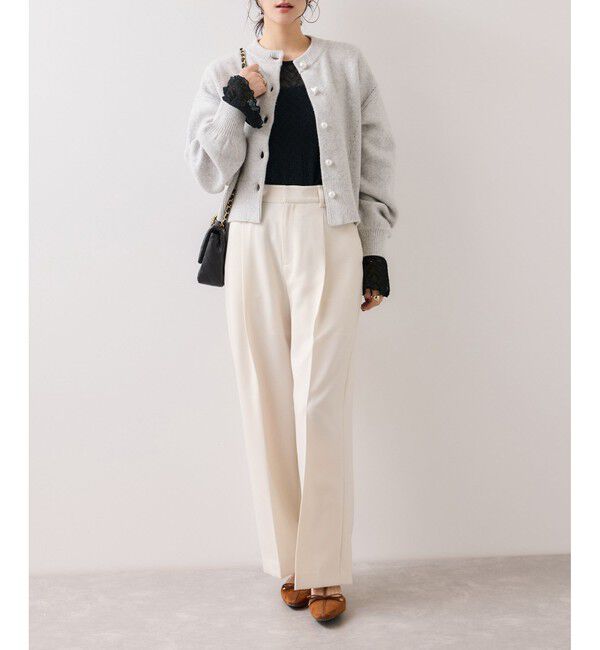 VIS「フレアスリーブレースインナートップス」|Tシャツ・カットソー|