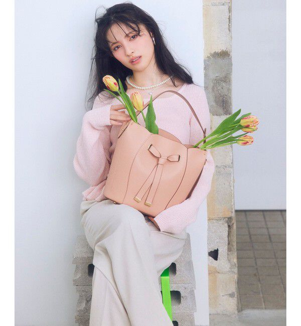 VIS「フラワーカットショルダーバッグ/2WAY」|ショルダー・メッセンジャー|