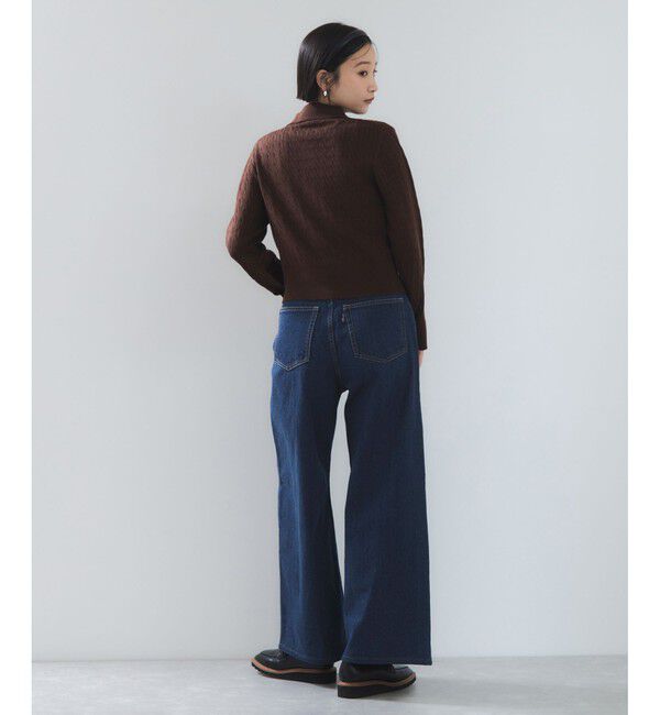 VIS「【POLO BCS】VIS別注クロスベルトストレートワイドデニム」|デニム|