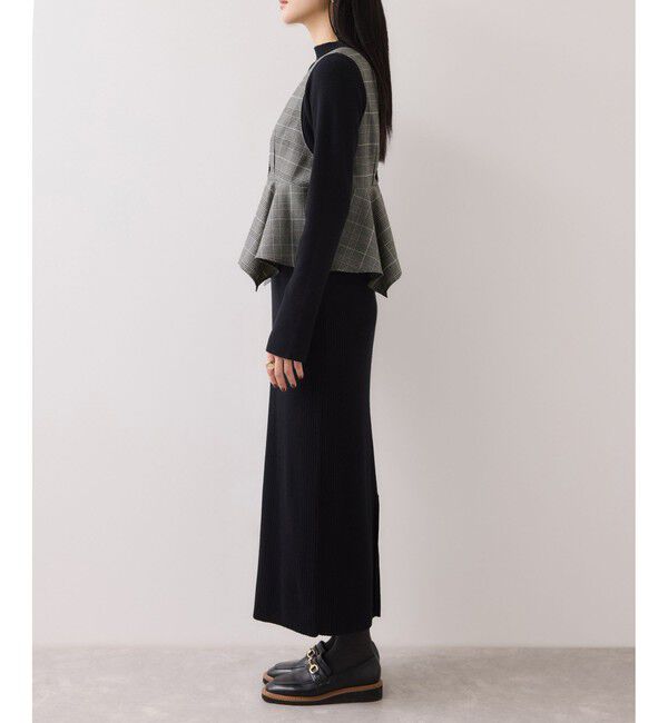 VIS「ビスチェセットニットワンピース」|ワンピース|