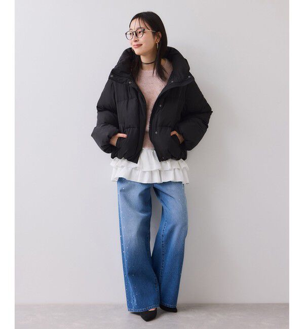 VIS「メタルシャギーネコヤーンニット/静電気防止」|ニット・セーター|