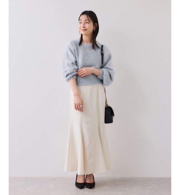 VIS「メタルシャギーネコヤーンニット/静電気防止」|ニット・セーター|