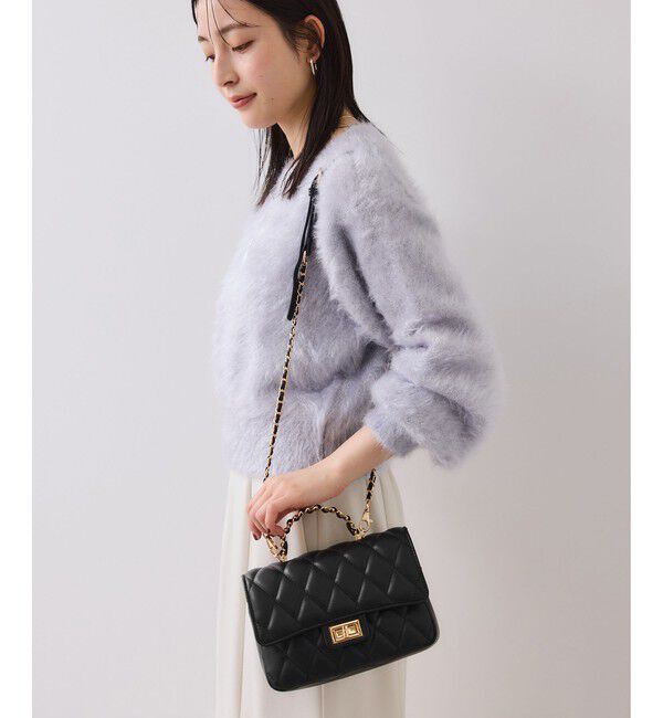 VIS「チェーンハンドルキルティングショルダーバッグ/2WAY・一部WEB限定カラー」|ショルダー・メッセンジャー|