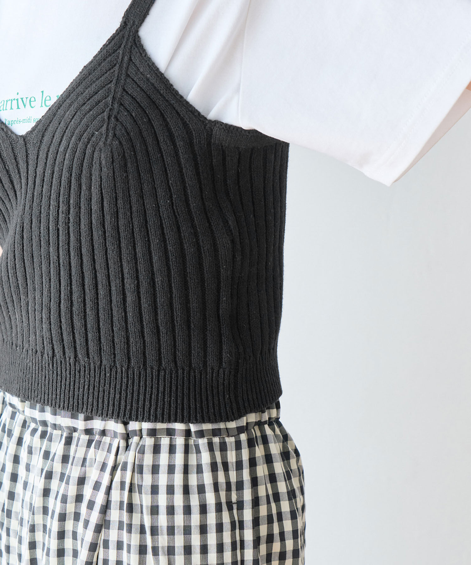 Rope&rsquo;Picnic「BRICO/ニットビスチェ」|ベスト・ジレ|