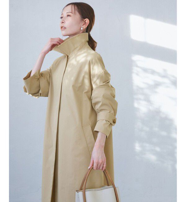 Rope&rsquo;Picnic「【撥水・花粉ガード】ステンカラーコート/スプリングコート」|ステンカラーコート|