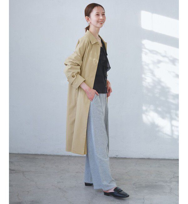 Rope&rsquo;Picnic「【撥水・花粉ガード】ステンカラーコート/スプリングコート」|ステンカラーコート|