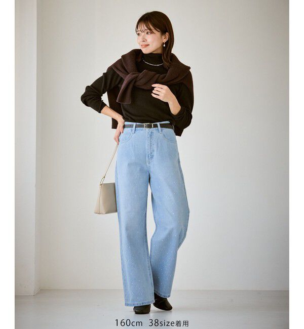 Rope&rsquo;Picnic「キラキラビジューデニム」|デニム|