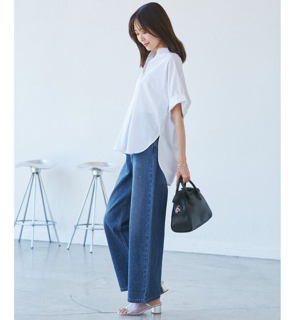 Rope&rsquo;Picnic「キラキラビジューデニム」|デニム|