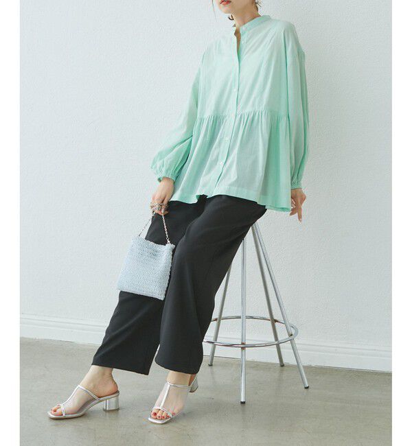 ROPE PICNIC PASSAGE「スクエアトゥチュールミュール」|パンプス|