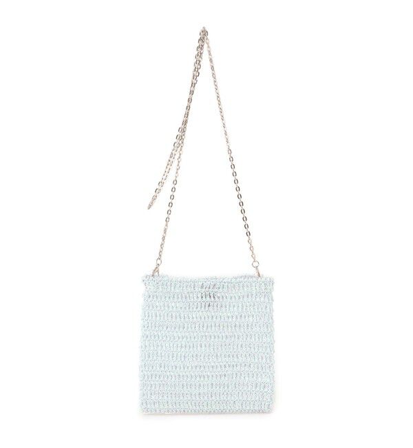 ROPE PICNIC PASSAGE「メタリックヤーンミニチェーンショルダーバッグ」|ショルダー・メッセンジャー|