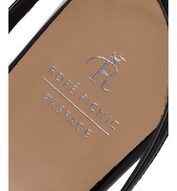 ROPE PICNIC PASSAGE「ナローストラップキトゥンヒールサンダル」|サンダル|