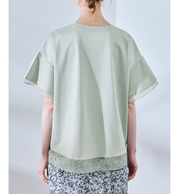 Rope&rsquo;Picnic「【UVカット・接触冷感】着丈が選べる70シルケットシアードッキングトップス」|Tシャツ・カットソー|