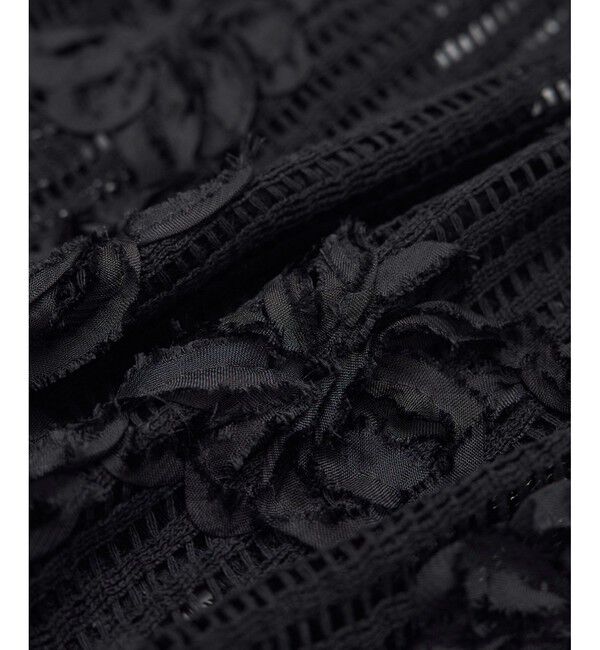 Rope&rsquo;Picnic「メッシュコード刺繍プルオーバー」|Tシャツ・カットソー|