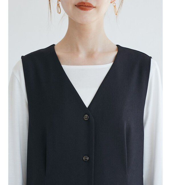 Rope&rsquo;Picnic「ウエストタックジャンパースカート」|ワンピース|