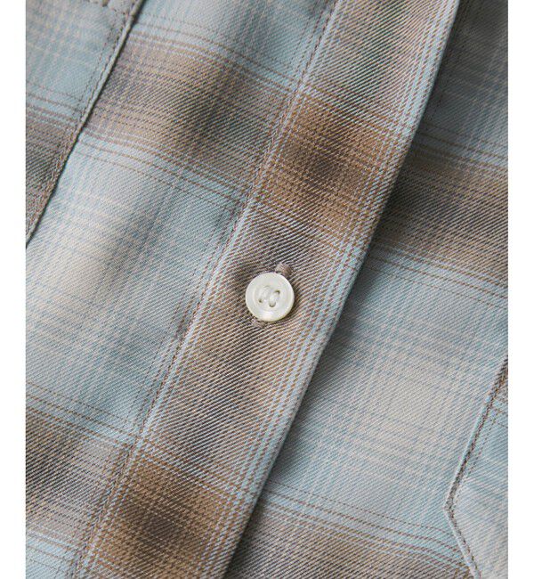 Rope&rsquo;Picnic「オンブレチェックシャツ/UVケア」|シャツ・ブラウス|