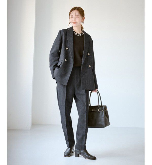 Rope&rsquo;Picnic「スリートーンツイードジャケット/セットアップ対応」|テーラードジャケット|