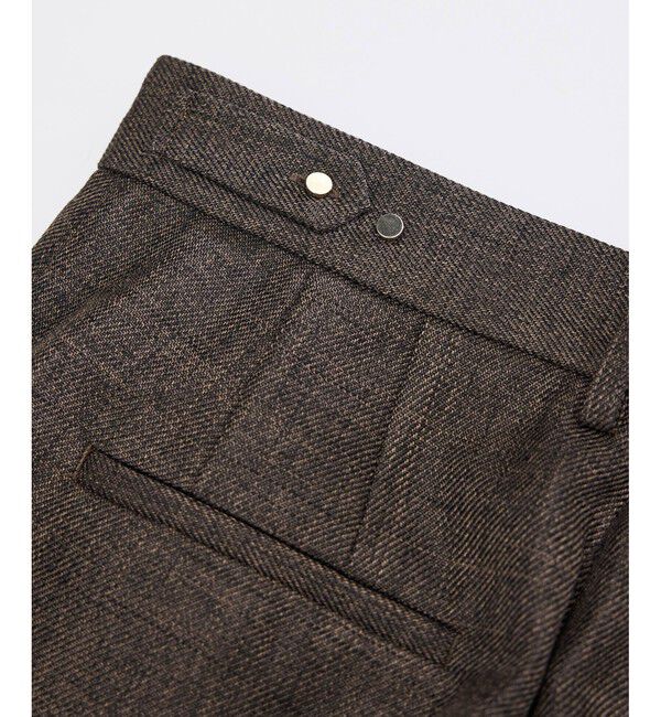 Rope&rsquo;Picnic「スリートーンツイードワイドパンツ/セットアップ対応」|スラックス|