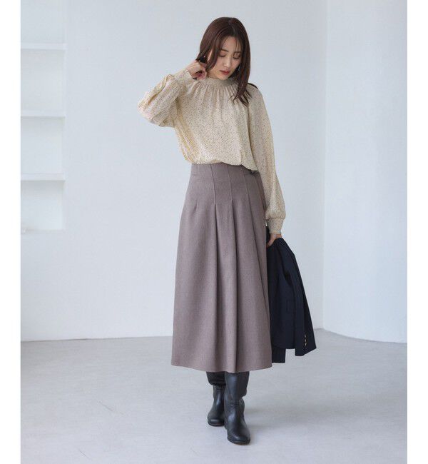 Rope&rsquo;Picnic「シャーリングカラーブラウス/2WAY」|シャツ・ブラウス|