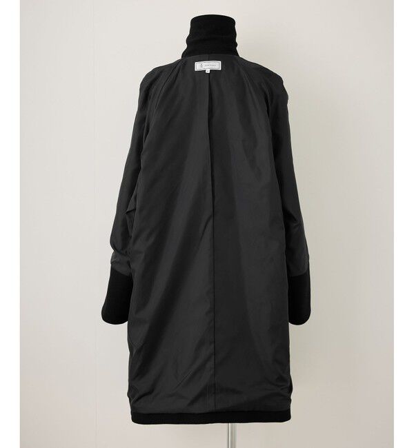 Rope&rsquo;Picnic「ジャージメルトン無地＆チェックオーバーPコート/一部WEB限定カラー・リンクコーデ」|ピーコート|