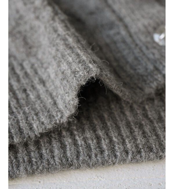 Rope&rsquo;Picnic「ゆるケーブル編みVネックニットカーディガン」|カーディガン|