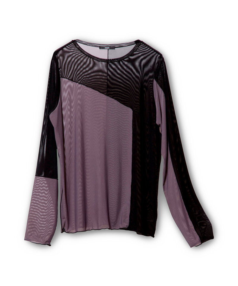  「メロー切替長袖Tシャツ」|Tシャツ・カットソー|