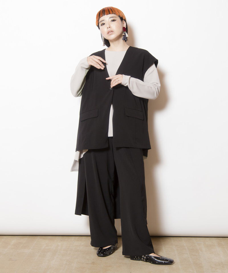  「バックタックジレ」|ベスト・ジレ|