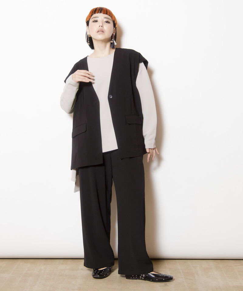  「バックタックジレ」|ベスト・ジレ|