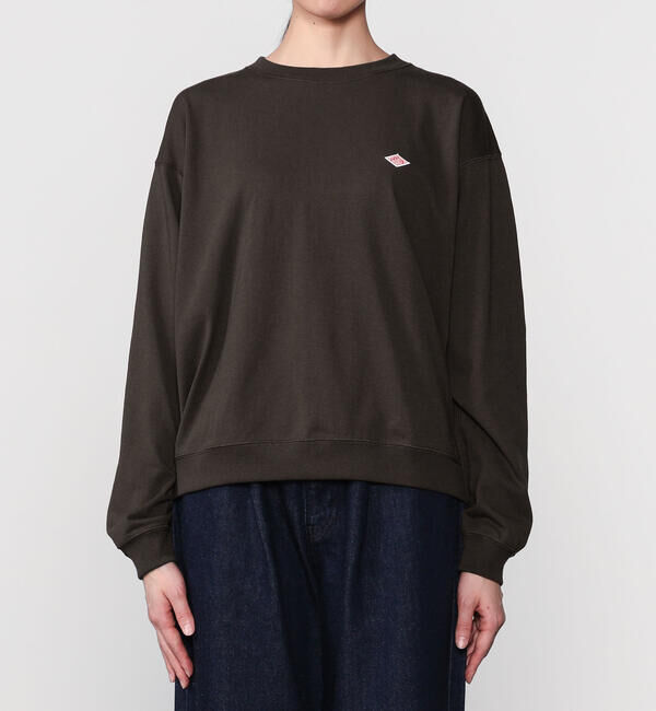 DANTON「DANTON | クルーネック 長袖Tシャツ WOMEN」|Tシャツ・カットソー|
