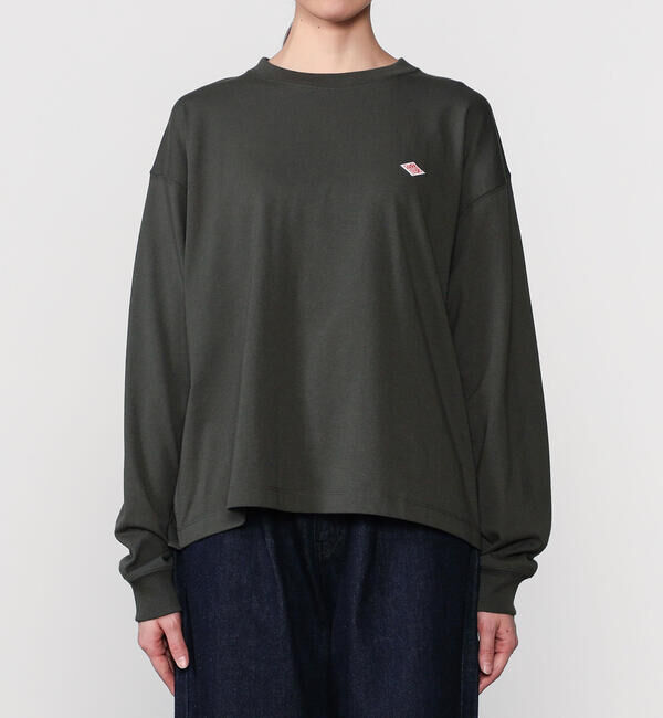 DANTON「DANTON | クルーネック 長袖Tシャツ WOMEN」|Tシャツ・カットソー|